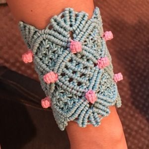 Handmade macrame bracelet